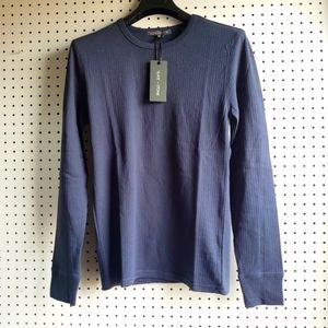 Slate & Stone Slim Fit Toby L/S Ribbed Crewneck Long Sleeve Tshirt